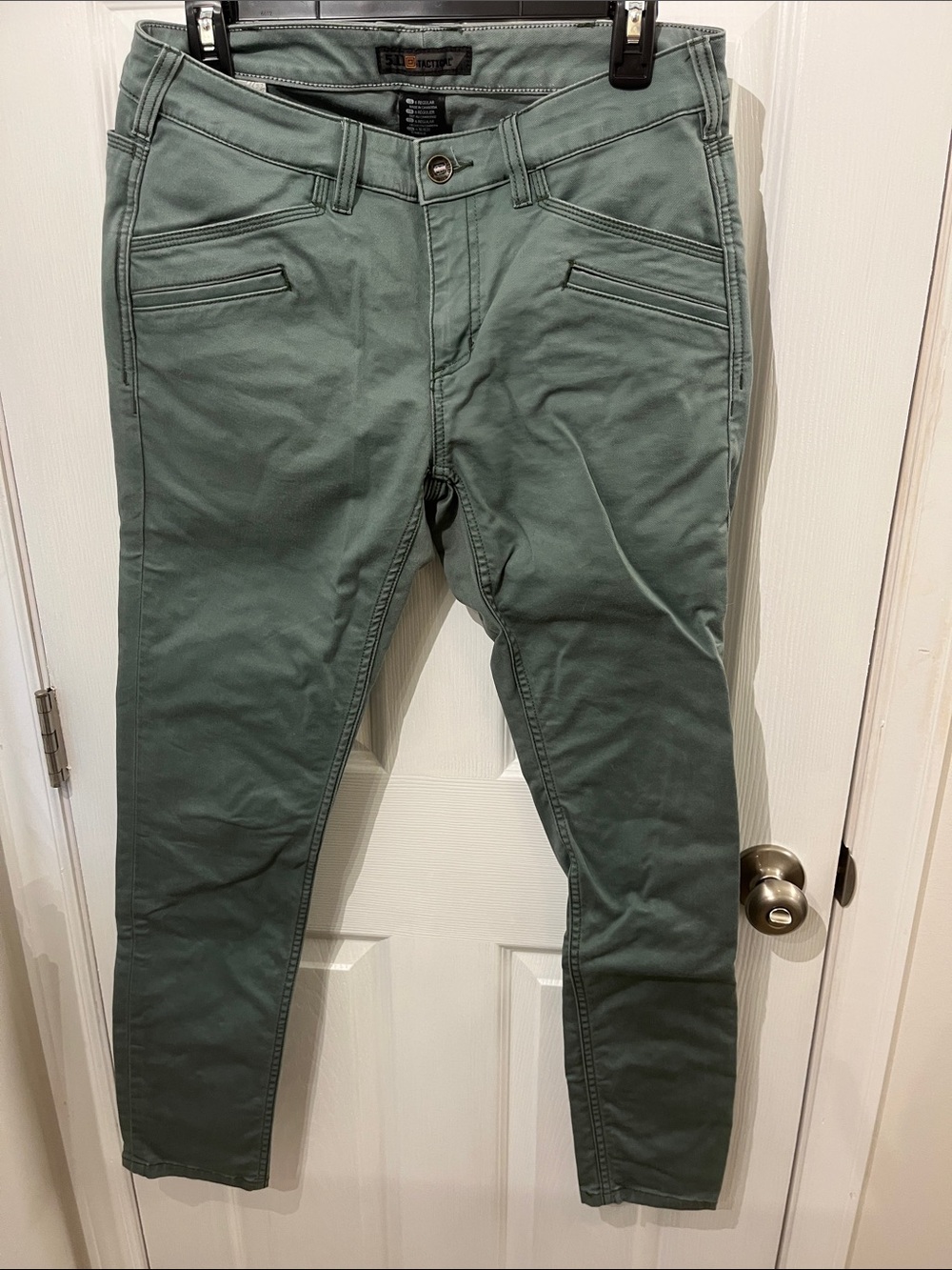 511 tactical Green Slim Stretch Pants